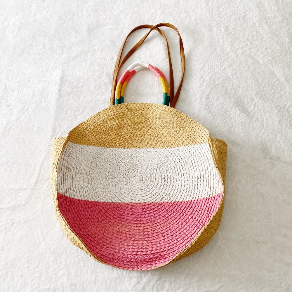 Cute Summer Circle Tote Bag - Picture 2 of 8